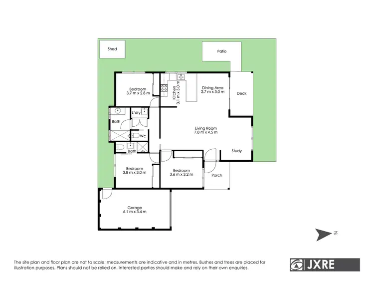 Floorplan of Homely unit listing, 2/129 Moriah Street, Clayton VIC 3168