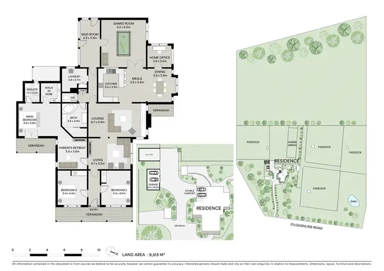 Floorplan of Homely house listing, 132 Oloughlins Road, Durham Lead VIC 3352