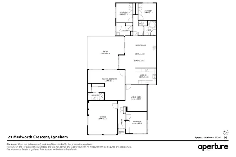 Floorplan of Homely house listing, 21 Medworth Crescent, Lyneham ACT 2602