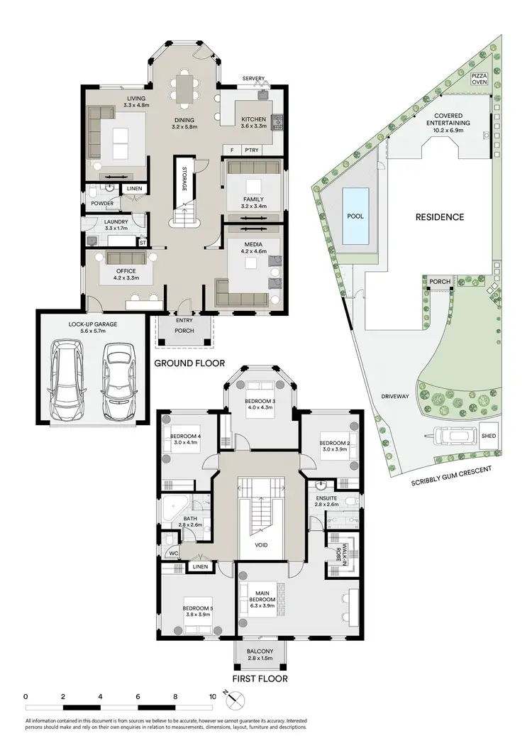 Floorplan of Homely house listing, 6 Scribbly Gum Crescent, Erina NSW 2250