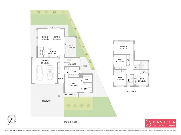 Floorplan of Homely house listing, 19 Lizzie Street, Googong NSW 2620