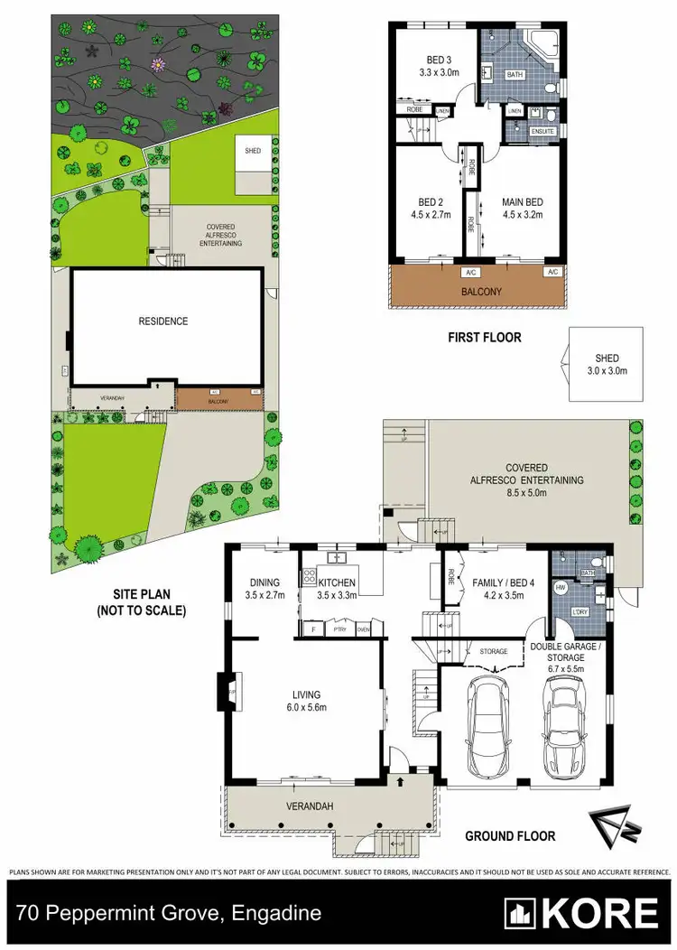 Floorplan of Homely house listing, 70 Peppermint Grove, Engadine NSW 2233