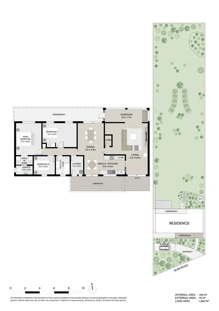Floorplan of Homely house listing, 22 Glen Road, Ourimbah NSW 2258