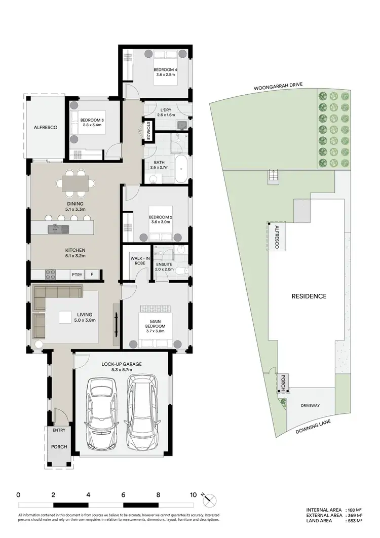 Floorplan of Homely house listing, 19 Downing Lane, Woongarrah NSW 2259