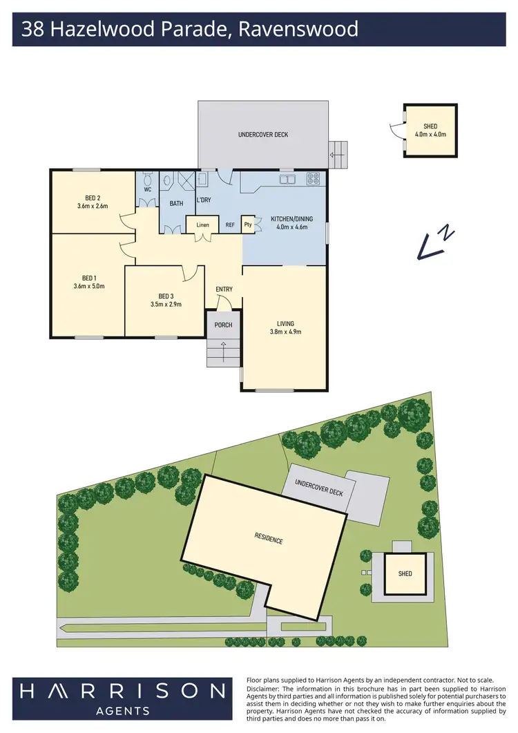 Floorplan of Homely house listing, 38 Hazelwood Parade, Ravenswood TAS 7250