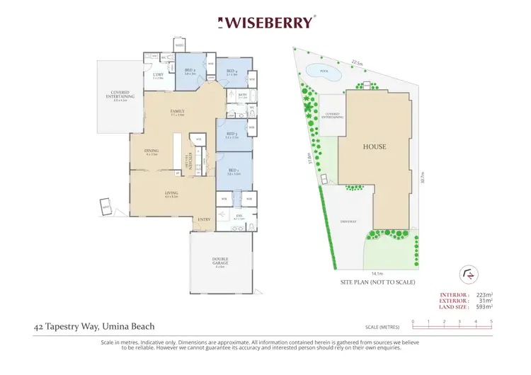 Floorplan of Homely house listing, 42 Tapestry Way, Umina Beach NSW 2257