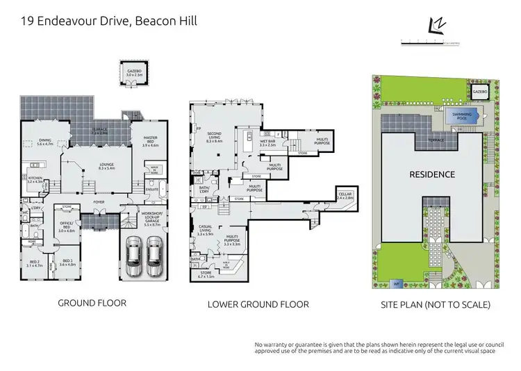 Floorplan of Homely house listing, 19 Endeavour Drive, Beacon Hill NSW 2100