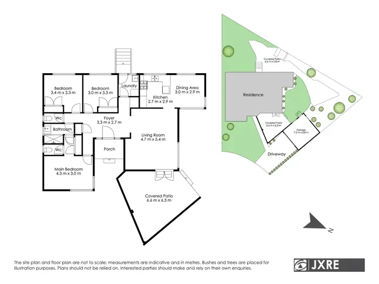 Floorplan of Homely house listing, 5 Waters Court, Clarinda VIC 3169