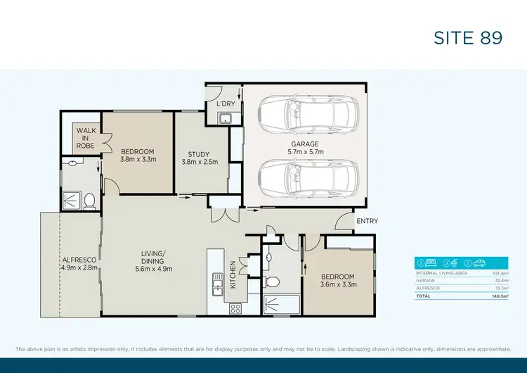 Floorplan of Homely retirement listing, 89/2-20 Island View Drive, Urangan QLD 4655