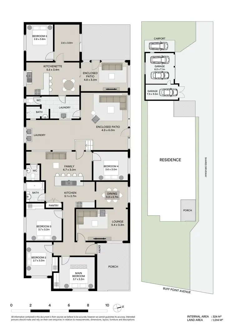 Floorplan of Homely house listing, 278 Buff Point Avenue, Buff Point NSW 2262