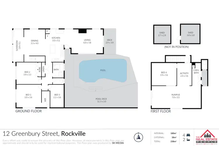 Floorplan of Homely house listing, 12 Greenbury Street, Rockville QLD 4350