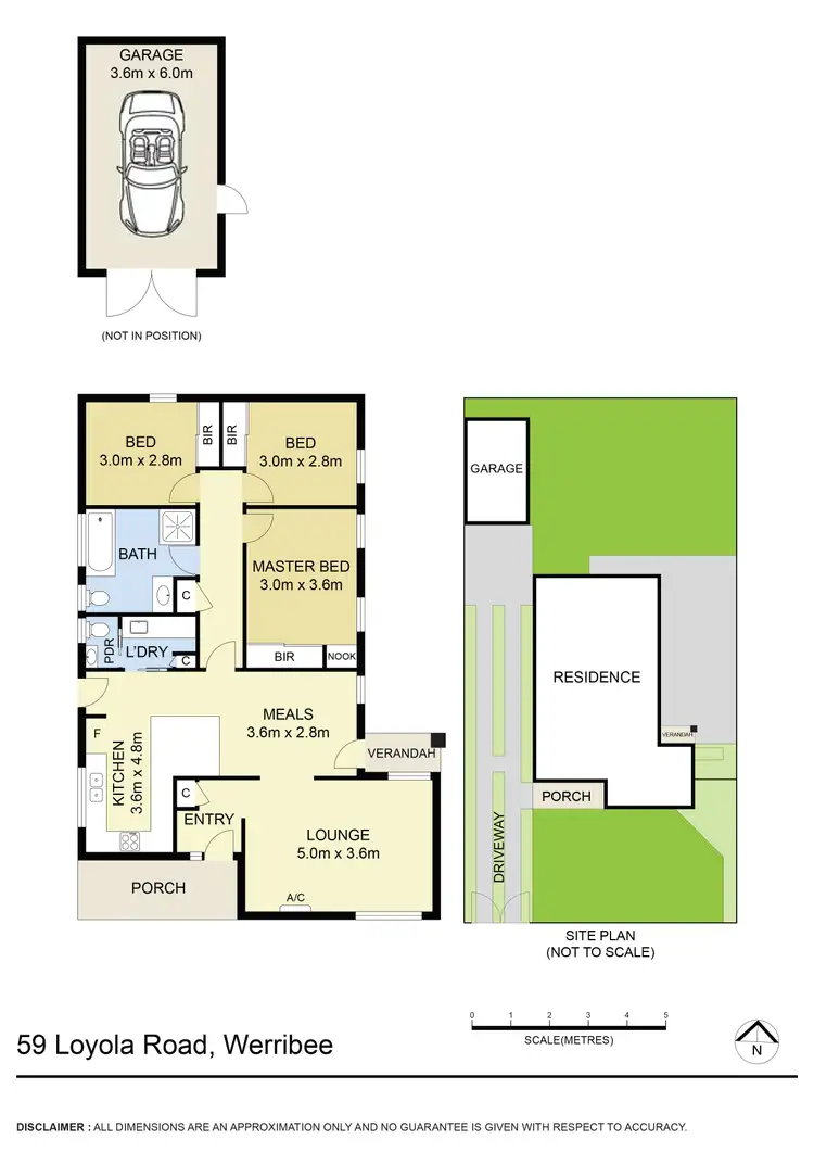 Floorplan of Homely house listing, 59 Loyola Road, Werribee VIC 3030
