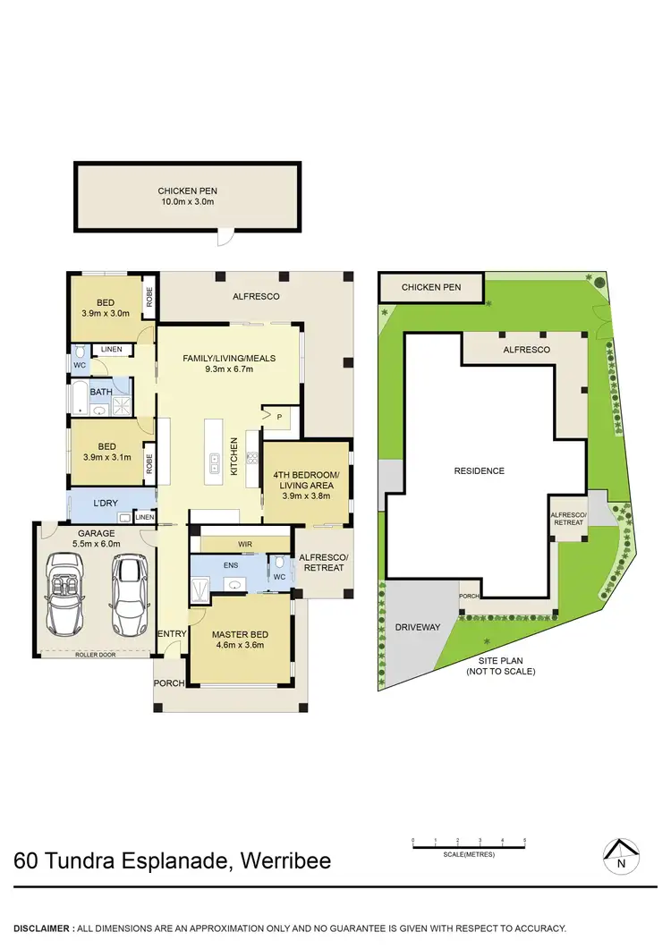 Floorplan of Homely house listing, 60 Tundra Esplanade, Werribee VIC 3030