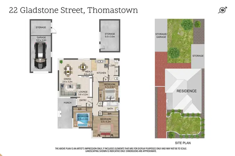 Floorplan of Homely house listing, 22 Gladstone Street, Thomastown VIC 3074