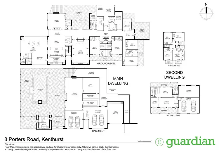Floorplan of Homely rural property listing, 8 Porters Road, Kenthurst NSW 2156