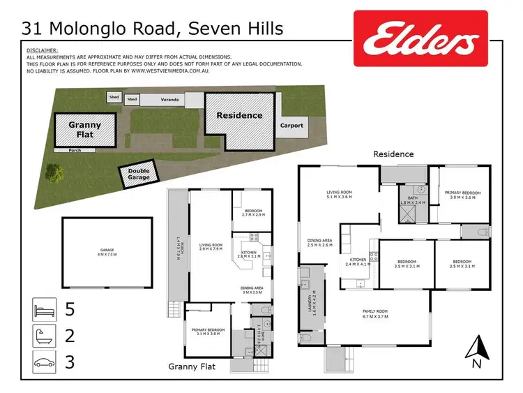 Floorplan of Homely house listing, 31 Molonglo Road, Seven Hills NSW 2147