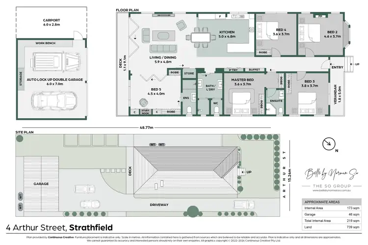 Floorplan of Homely house listing, 4 Arthur Street, Strathfield NSW 2135
