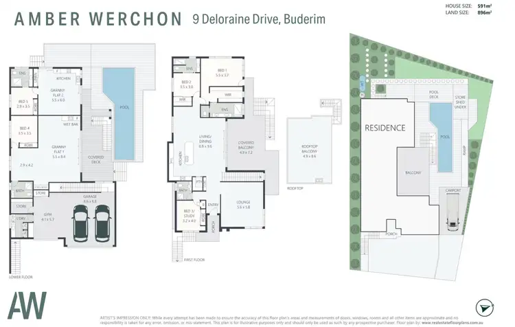 Floorplan of Homely land listing, 9 Deloraine Drive, Buderim QLD 4556