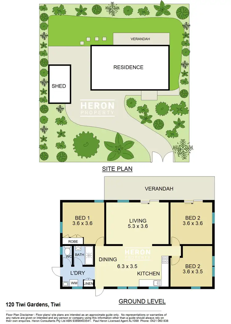 Floorplan of Homely house listing, 120 Tiwi Gardens, Tiwi NT 810