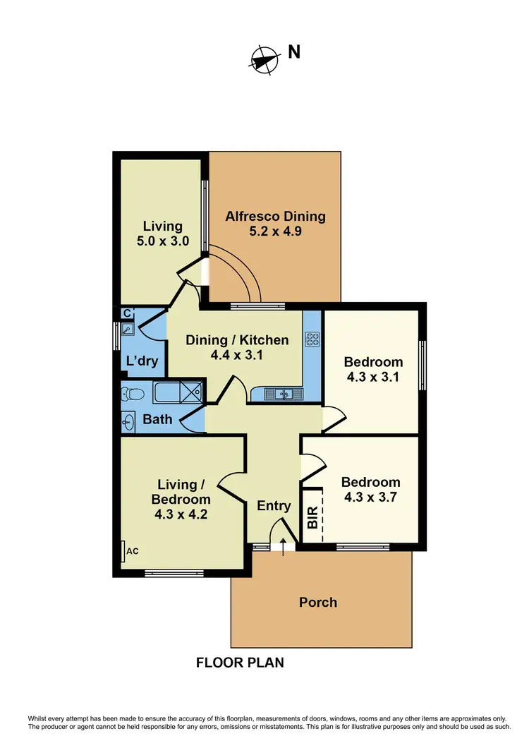 Floorplan of Homely house listing, 15 Alice Street, Sunshine VIC 3020