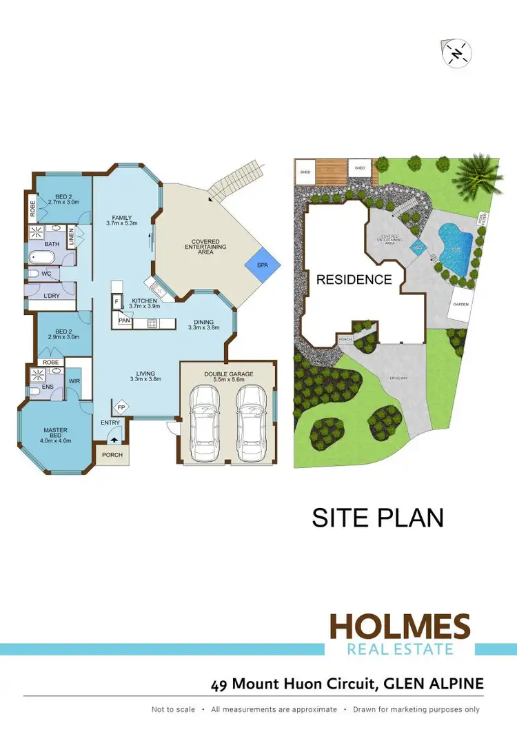 Floorplan of Homely house listing, 49 Mount Huon Circuit, Glen Alpine NSW 2560