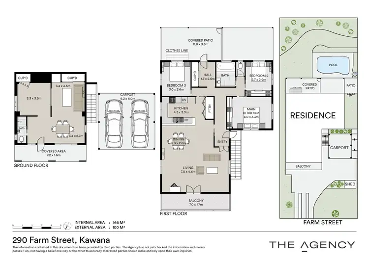 Floorplan of Homely house listing, 290 Farm Street, Kawana QLD 4701