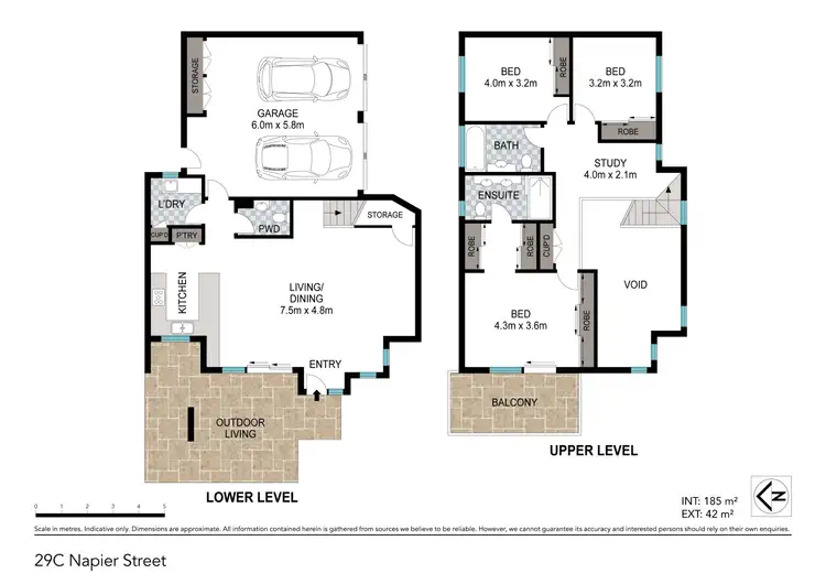 Floorplan of Homely house listing, 29C Napier Street, Ascot QLD 4007