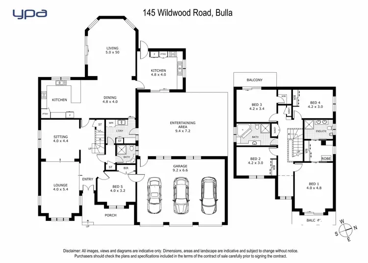 Floorplan of Homely rural property listing, 145 Wildwood Road, Bulla VIC 3428