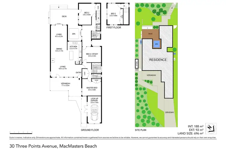 Floorplan of Homely house listing, 30 Three Points Avenue, Macmasters Beach NSW 2251