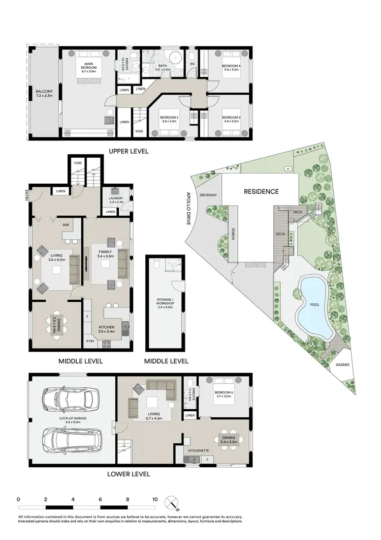 Floorplan of Homely house listing, 47 Apollo Drive, Coffs Harbour NSW 2450