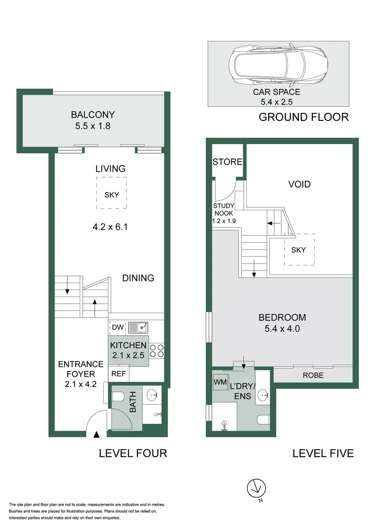 Floorplan of Homely apartment listing, 47/111 Foveaux Street, Surry Hills NSW 2010