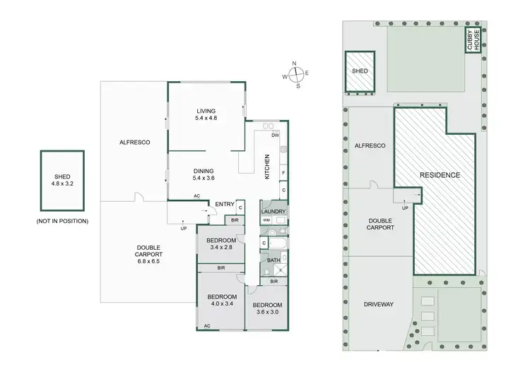 Floorplan of Homely house listing, 49 Albany Crescent, Aspendale VIC 3195