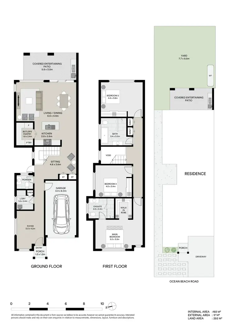 Floorplan of Homely semi-detached listing, 280 Ocean Beach Road, Umina Beach NSW 2257