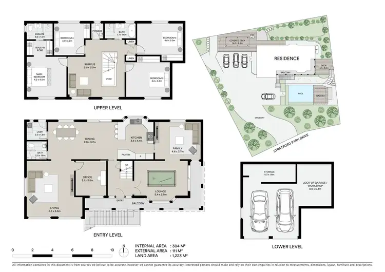 Floorplan of Homely house listing, 6-8 Stratford Park Drive, Terrigal NSW 2260