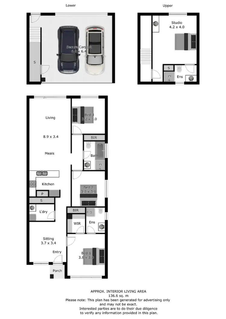 Floorplan of Homely house listing, 7 Pope Terrace, Wodonga VIC 3690