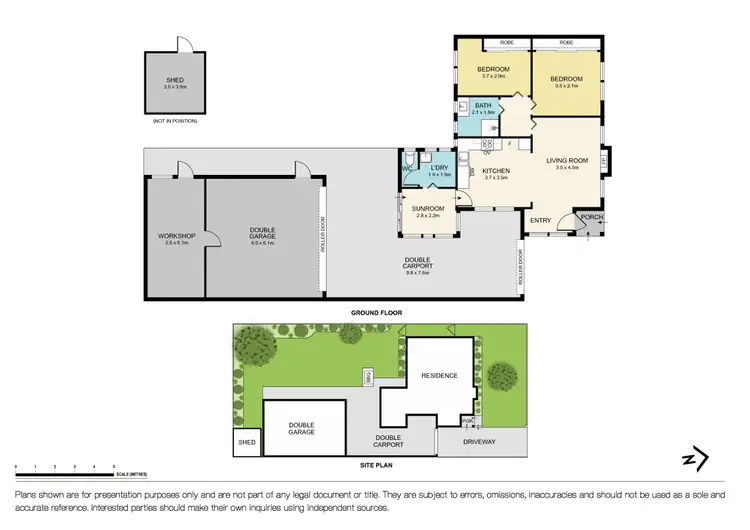 Floorplan of Homely house listing, 3 Taylor Avenue, Reservoir VIC 3073