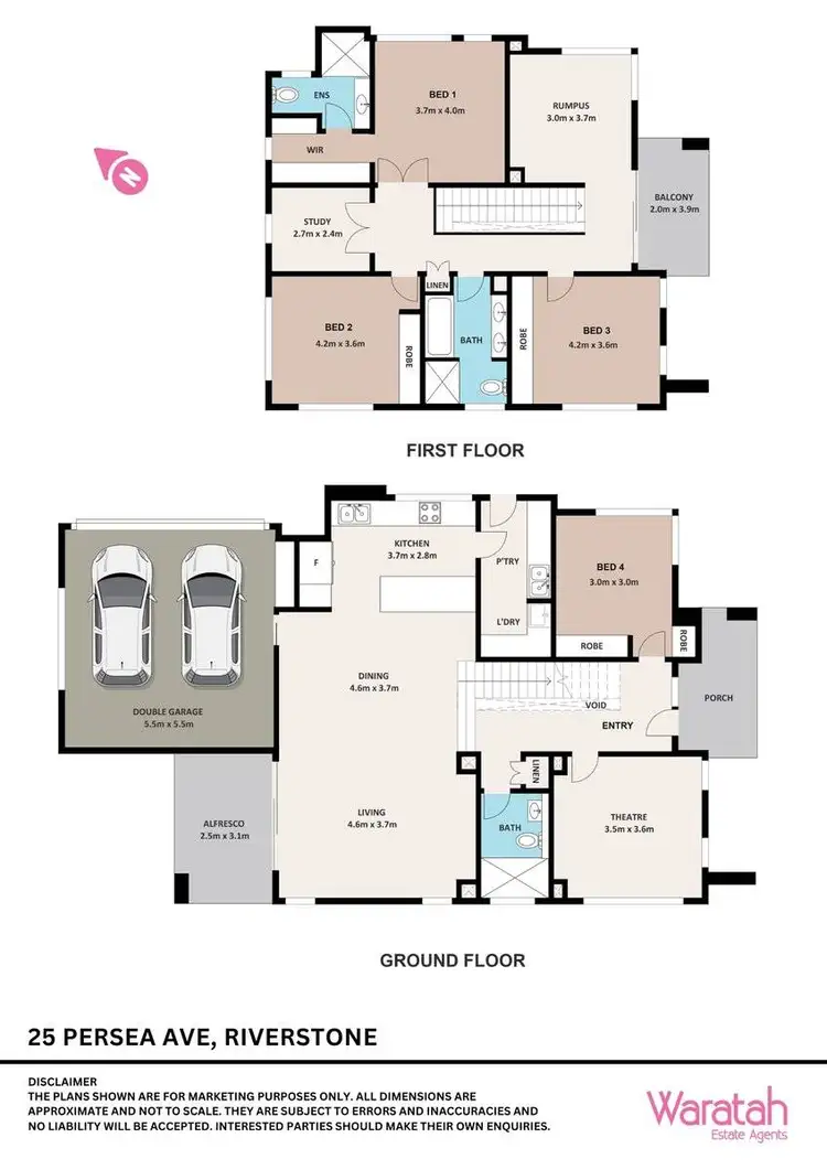 Floorplan of Homely house listing, 25 Persea Avenue, Riverstone NSW 2765