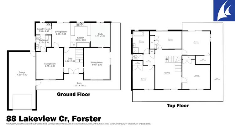 Floorplan of Homely house listing, 88 Lakeview Crescent, Forster NSW 2428