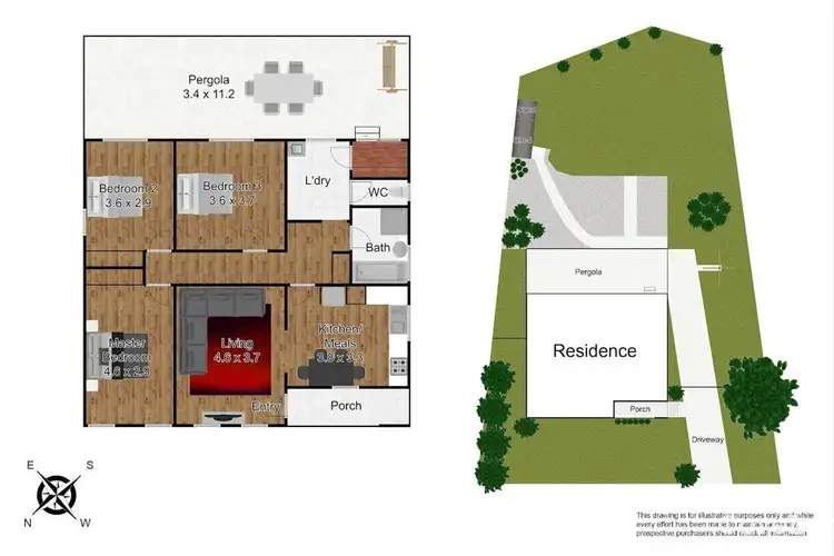 Floorplan of Homely house listing, 447 Frankston-Dandenong Road, Frankston North VIC 3200