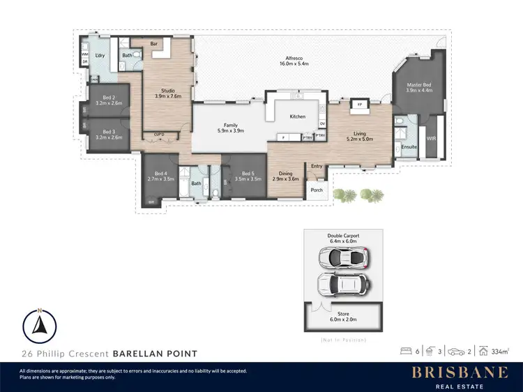 Floorplan of Homely house listing, 26 Phillip Crescent, Barellan Point QLD 4306