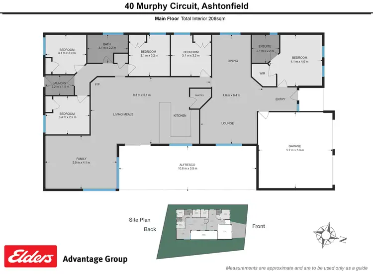 Floorplan of Homely house listing, 40 Murphy Circuit, Ashtonfield NSW 2323