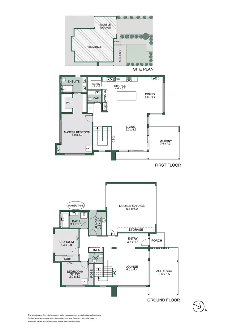 Floorplan of Homely townhouse listing, 173a Bayview Road, Mccrae VIC 3938