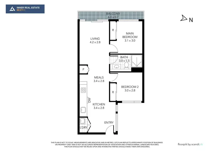 Floorplan of Homely apartment listing, 902/589 Elizabeth Street, Melbourne VIC 3000