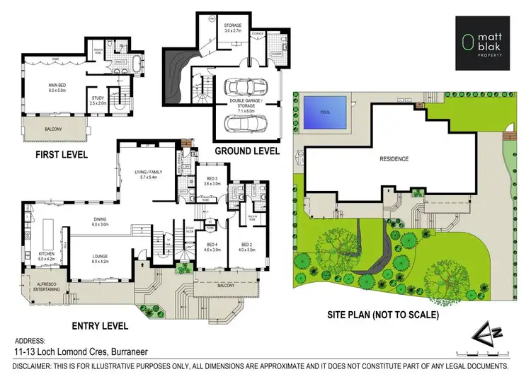 Floorplan of Homely house listing, 13 Loch Lomond Crescent, Burraneer NSW 2230