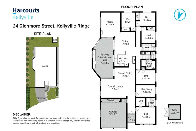 Floorplan of Homely house listing, 24 Clonmore Street, Kellyville Ridge NSW 2155