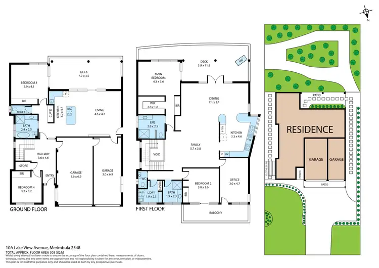 Floorplan of Homely house listing, 10A Lakeview Avenue, Merimbula NSW 2548