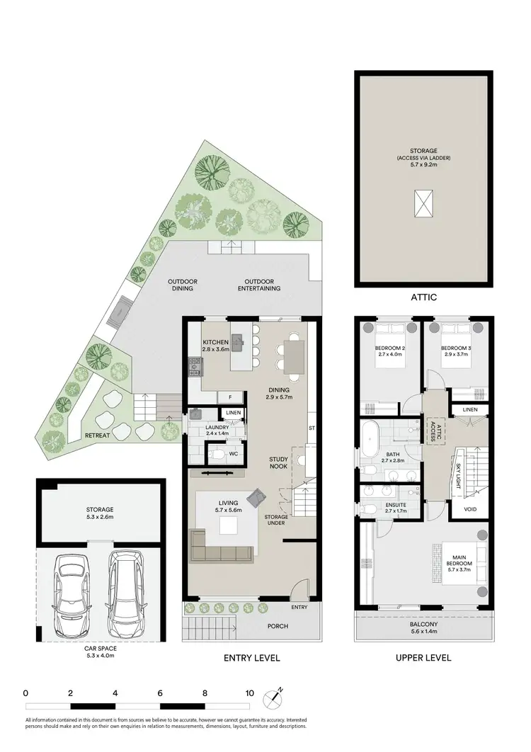 Floorplan of Homely townhouse listing, 5/4-6 Clyde Street, Randwick NSW 2031