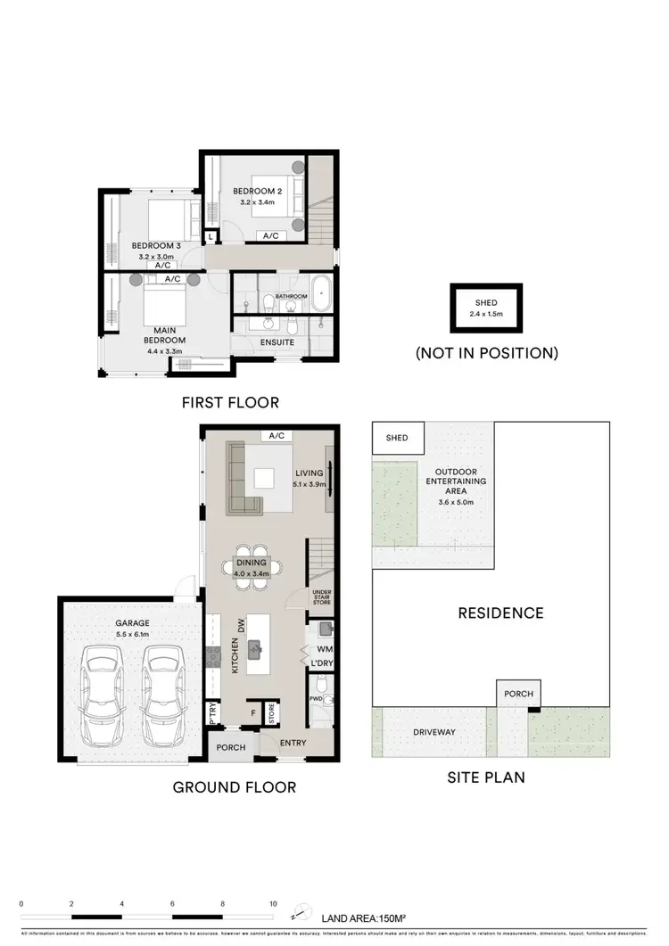 Floorplan of Homely townhouse listing, 137 Fitzroy Street, Geelong VIC 3220