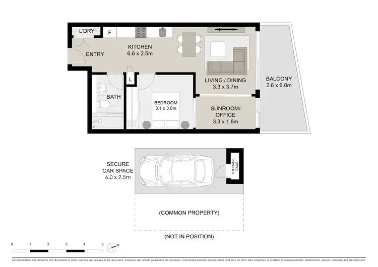 Floorplan of Homely apartment listing, 19/188 Maroubra Road, Maroubra NSW 2035