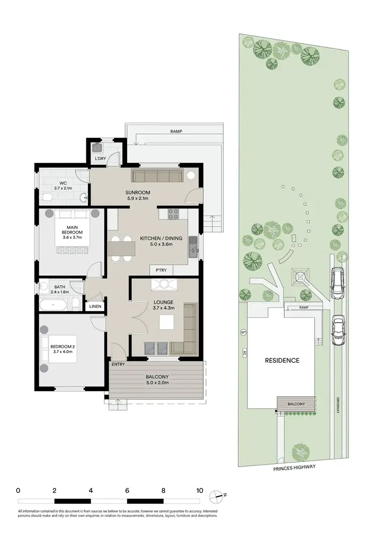 Floorplan of Homely house listing, 203 Princes Highway, Milton NSW 2538